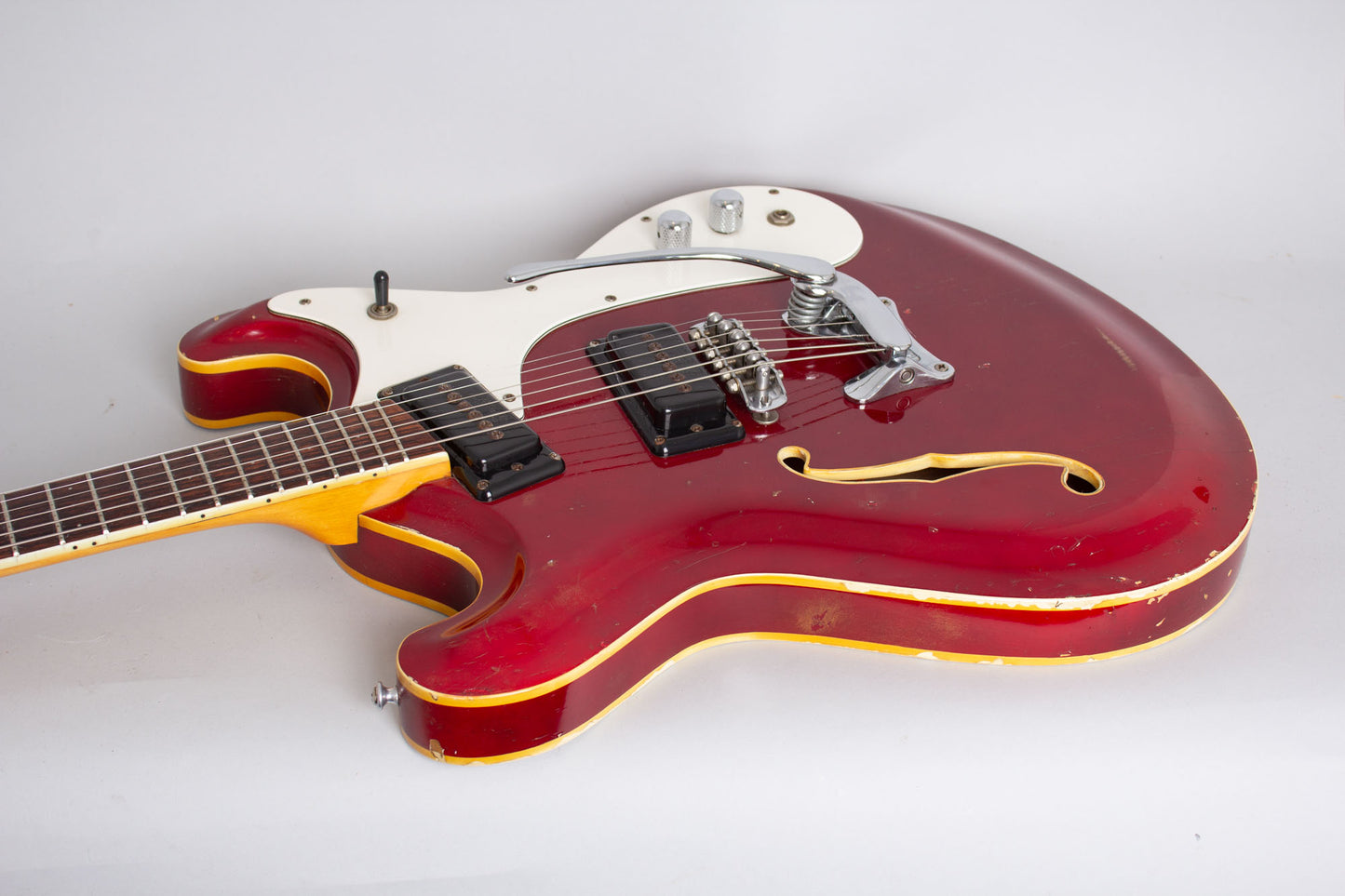Mosrite Combo Mark I Model Thinline Hollow Body Electric Guitar (1968)