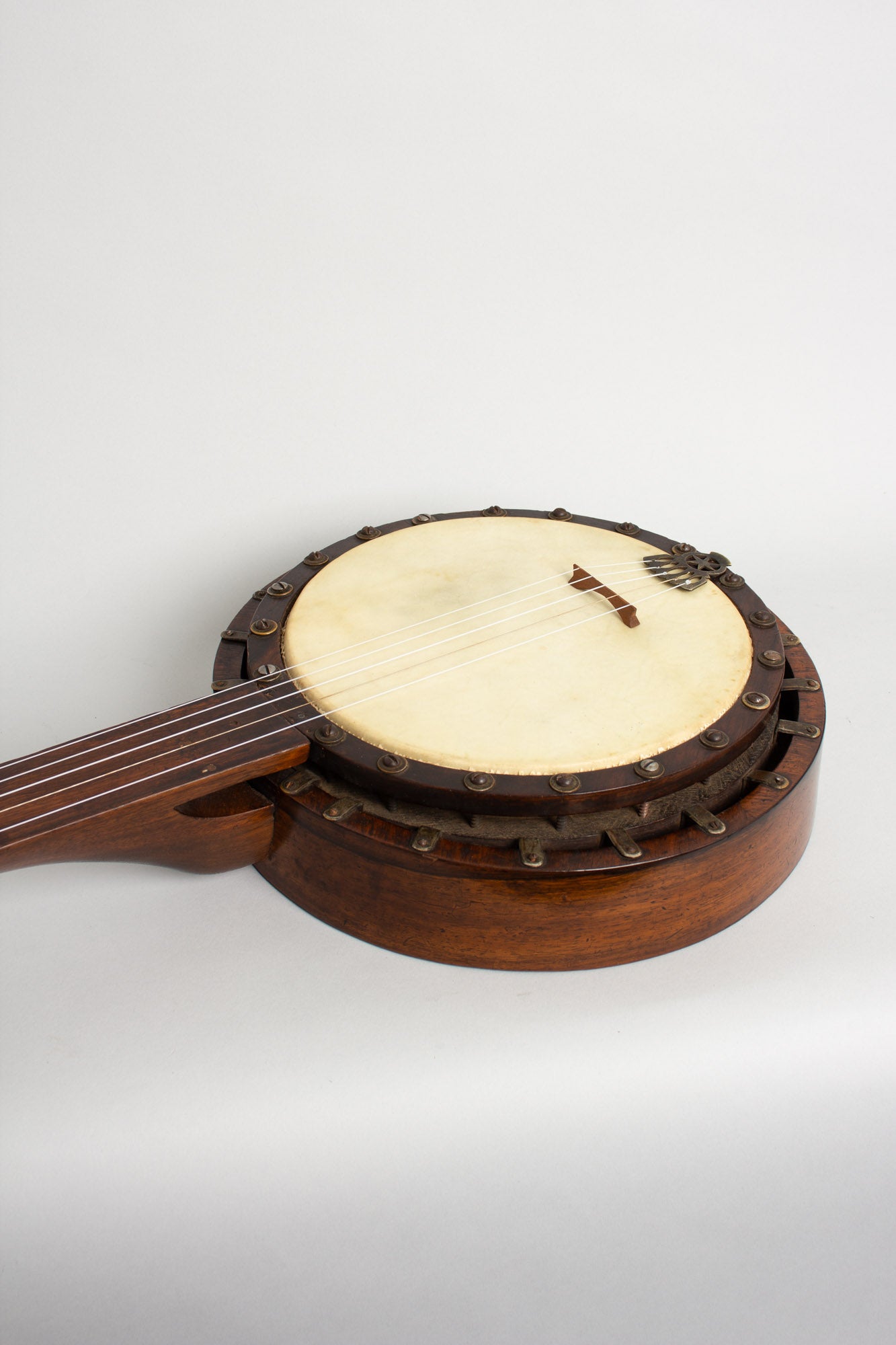 Henry C. Dobson Unlabeled 5 String Fretless Banjo (1870)