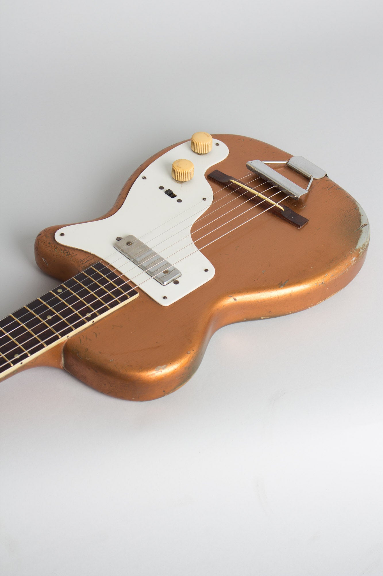 Harmony H-44 Stratotone Solid Body Electric Guitar (1953)