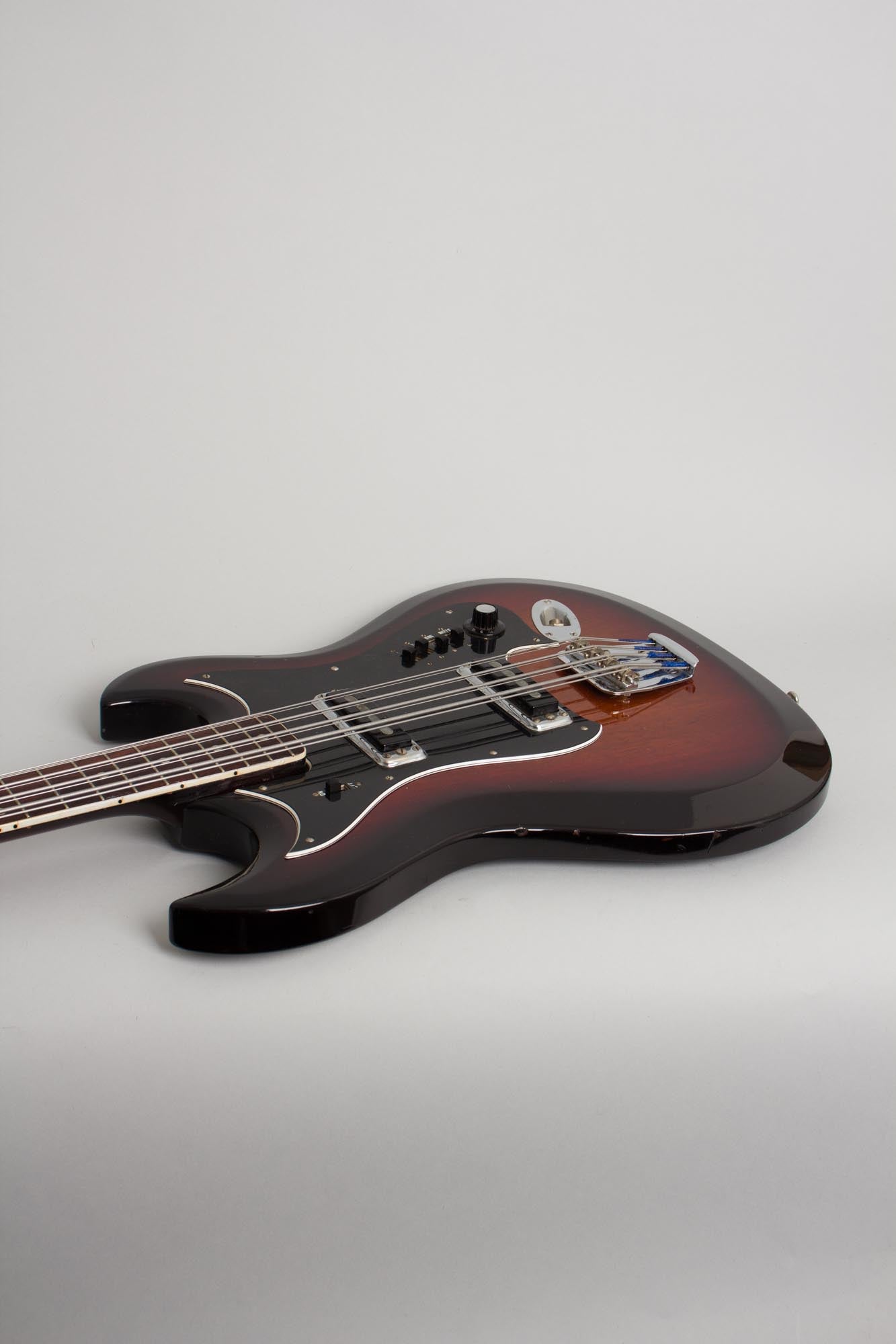 Hagstrom H-8 8-String Bass Solid Body Electric Bass Guitar (1968)