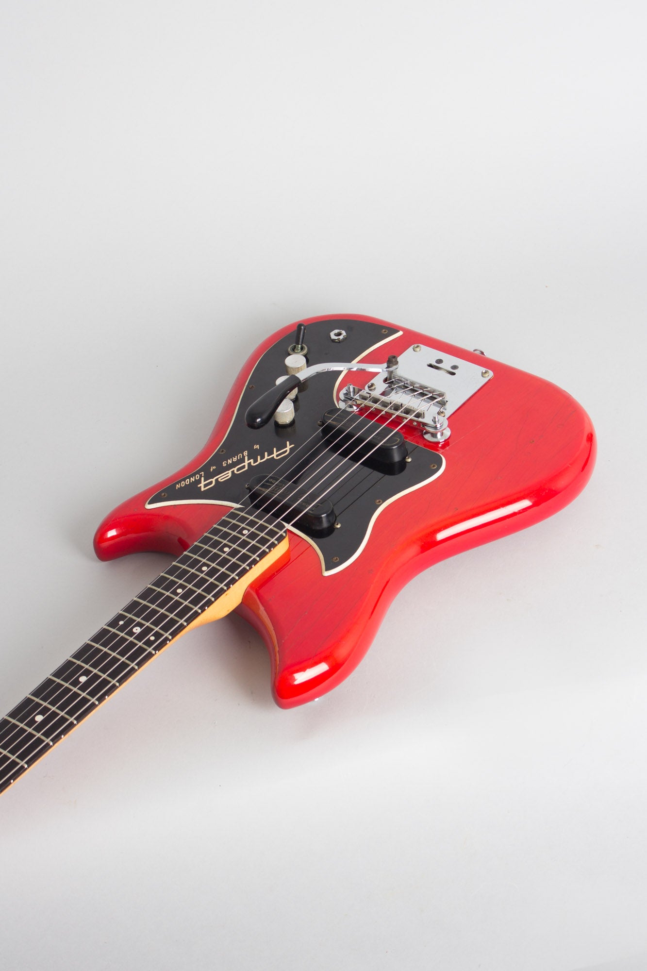 Burns Ampeg Nu-Sonic Solid Body Electric Guitar (1964)