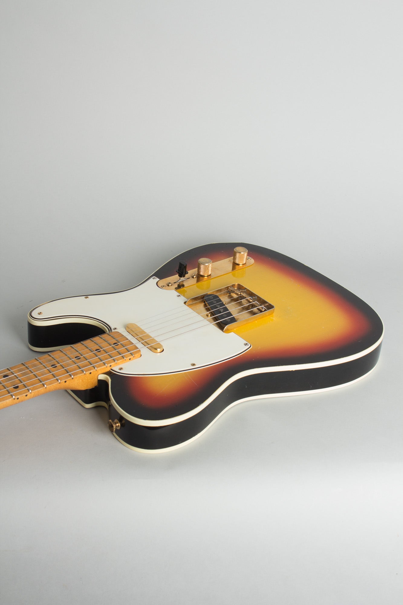 Fender Telecaster Custom with Gold Hardware Solid Body Electric Guitar (1966)