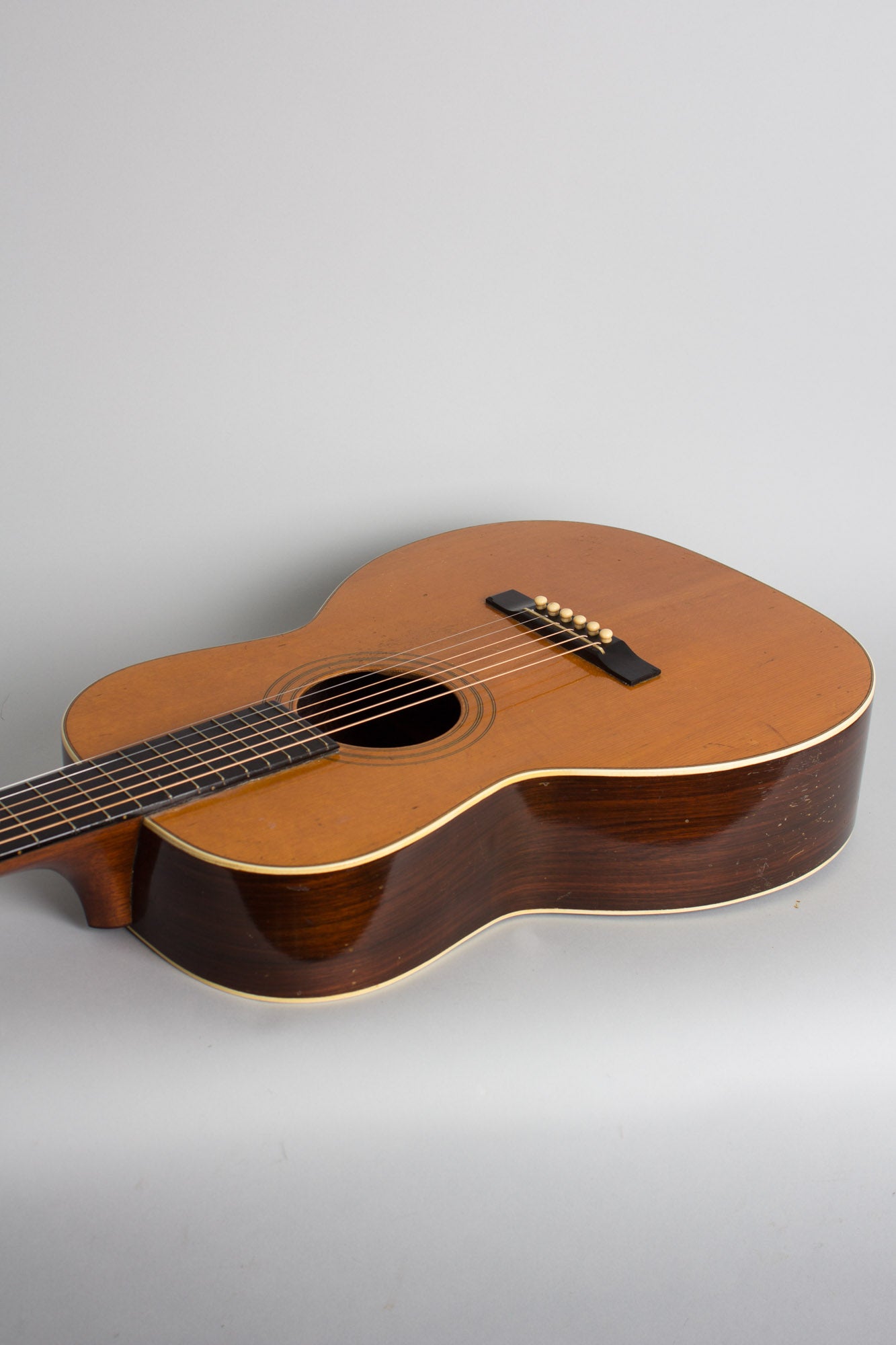 Harmony Silvertone Model 1446L Thinline Hollow Body Electric Guitar (1964)