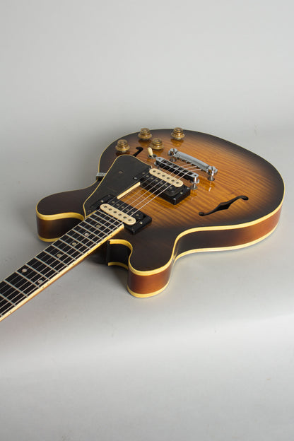 Steve Carr Mini-335 Owned and used by Elliott Sharp Semi-Hollow Body Electric Guitar (1981)