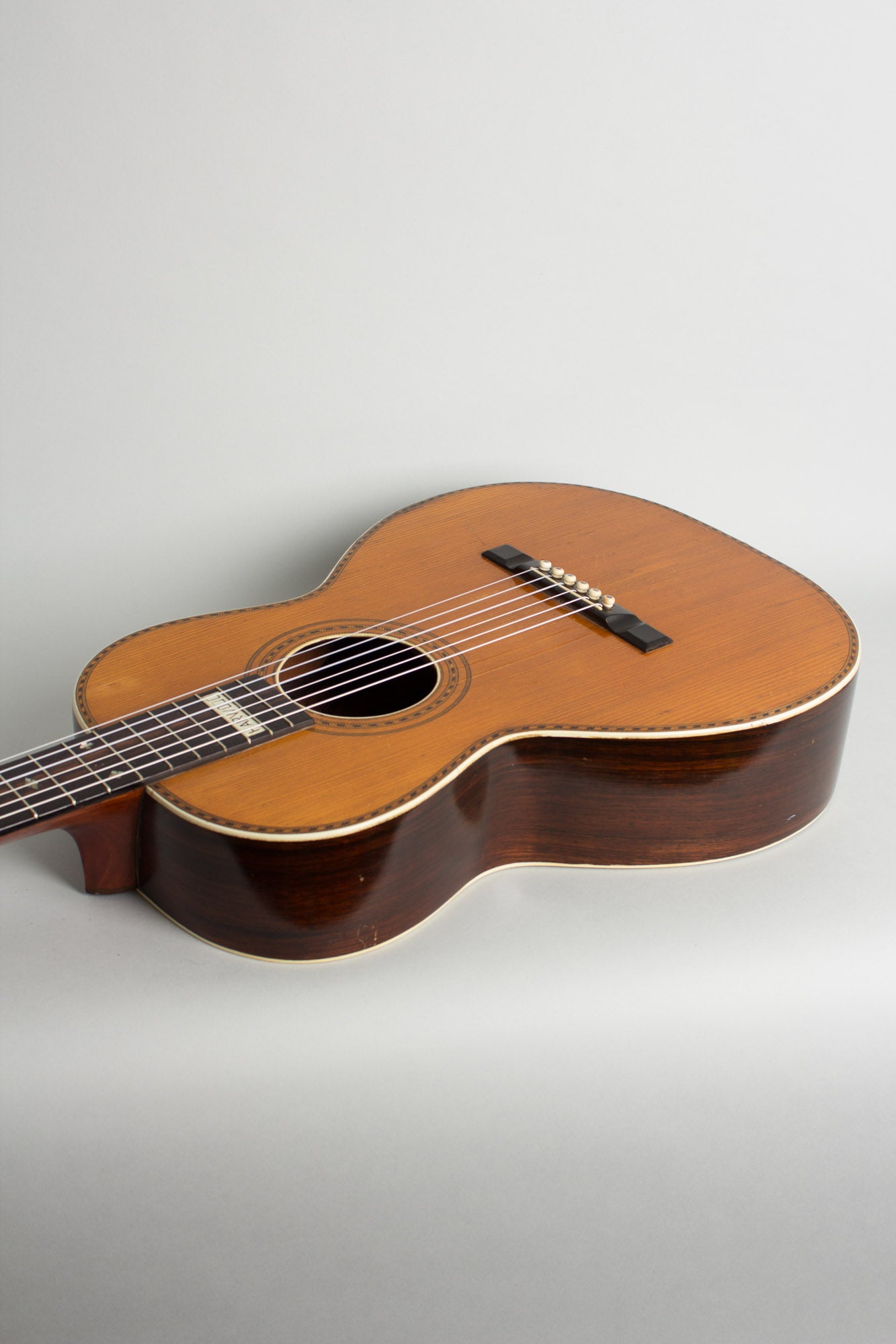 Harwood Model B-1002 Flat Top Acoustic Guitar (1918)