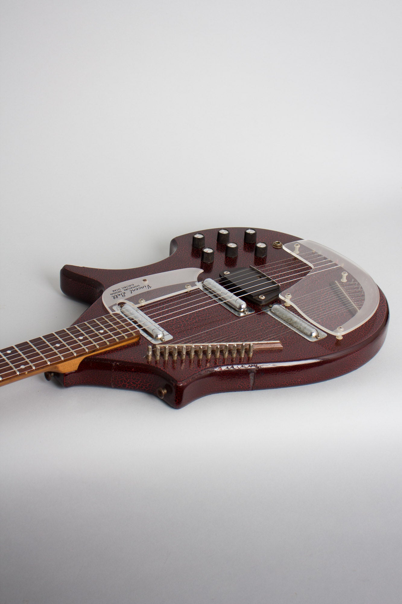 Danelectro Coral Vincent Bell Sitar Semi-Hollow Body Electric Guitar (1967)