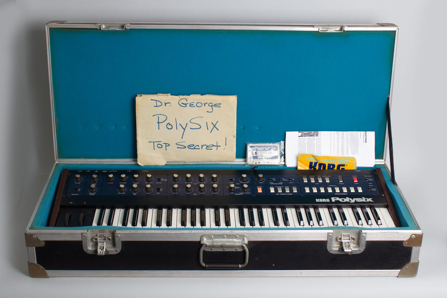 Korg PolySix Programmable Polyphonic Synthesizer (1981)