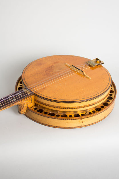 Paramount Tenor Harp Style E Wood Top Banjo (1924)