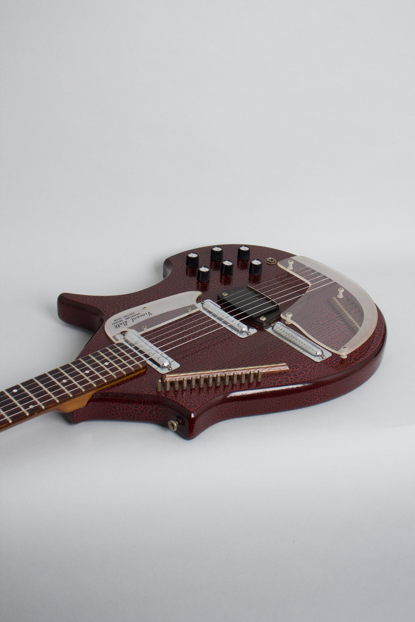Danelectro Coral Vincent Bell Sitar Semi-Hollow Body Electric Guitar (1968)