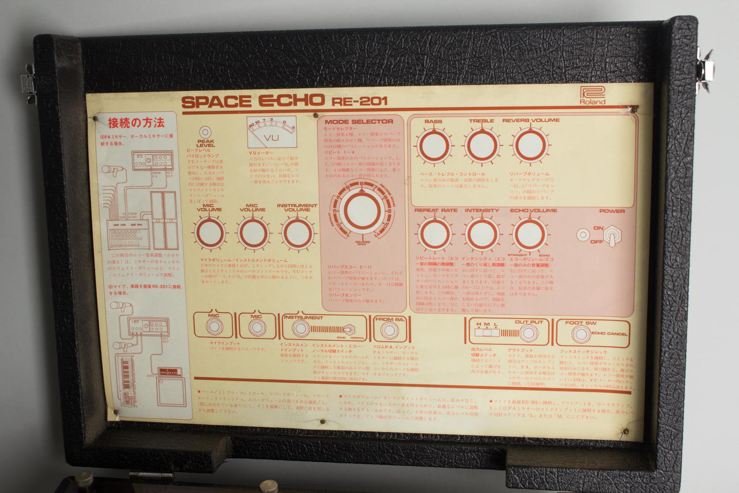 Roland Space Echo RE-201 Echo Effect (1983)
