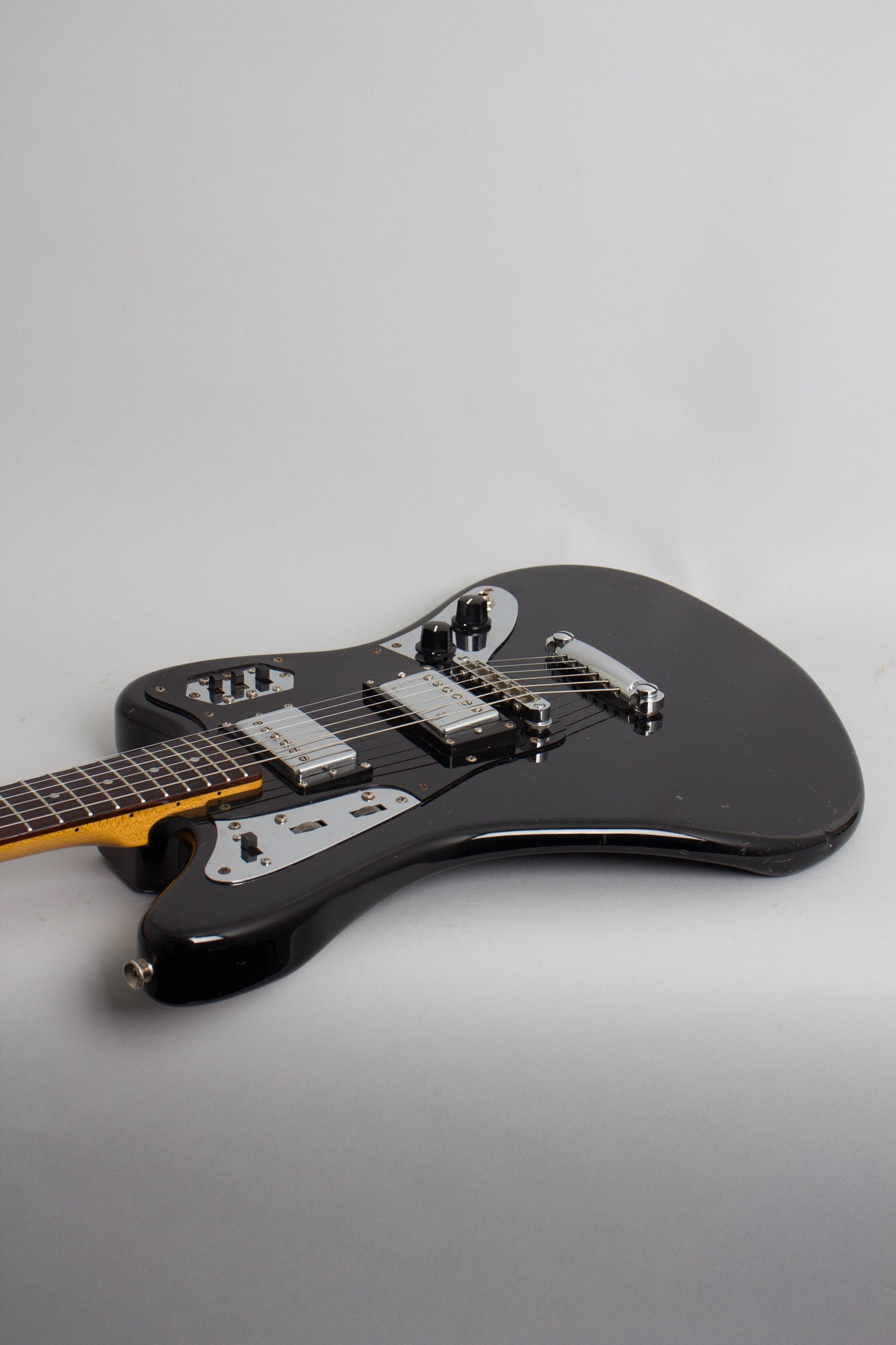 Fender JGS J-Craft Jaguar Special HH Black Solid Body Electric Guitar (2006)