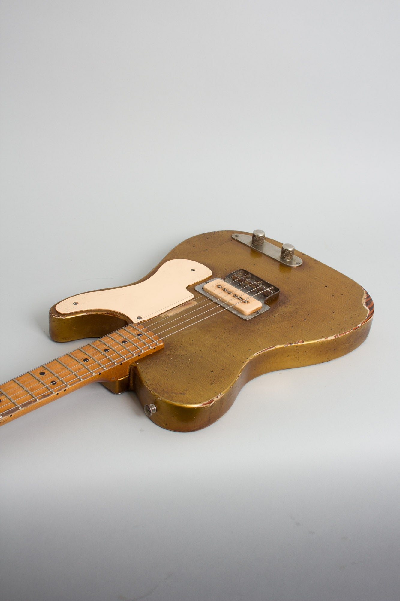 Nacho Guitars Nachocaster Gold Top 1949 Prototype Style Solid Body Electric Guitar (2018)