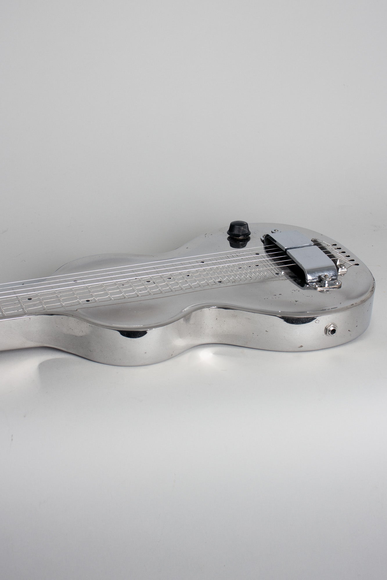 Rickenbacker Silver Hawaiian Lap Steel Electric Guitar (1937)
