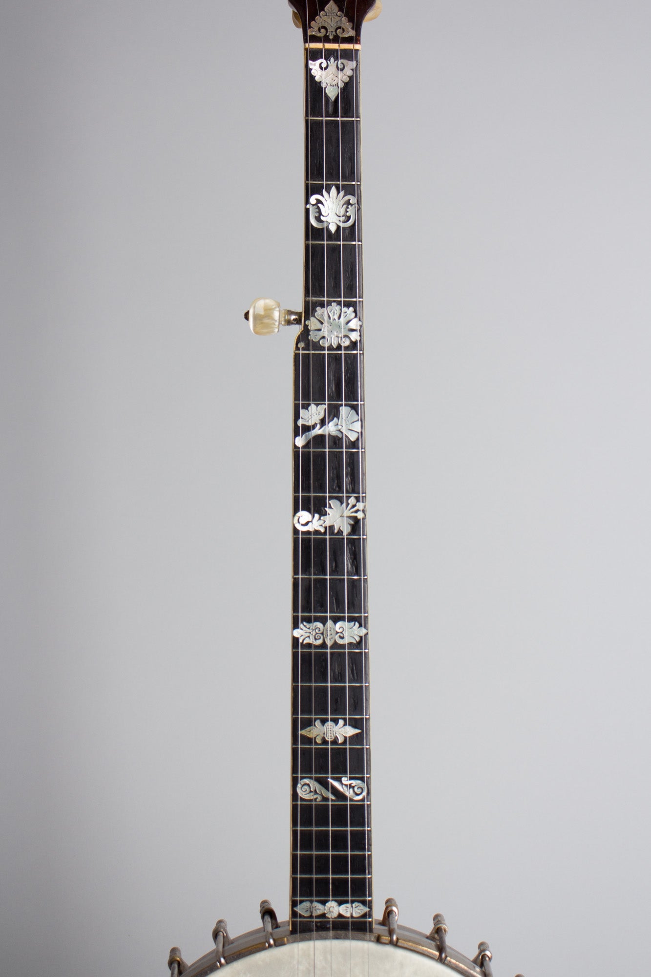 Fairbanks Whyte Laydie # 7 Owned and Used by Otis Mitchell 5 String Banjo (1909)
