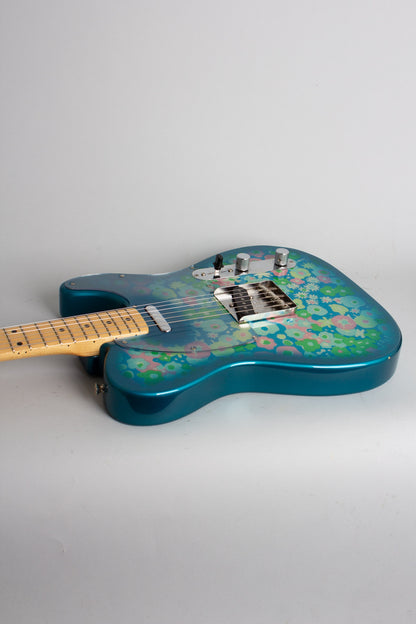 Fender Blue Floral Telecaster Solid Body Electric Guitar (2001)