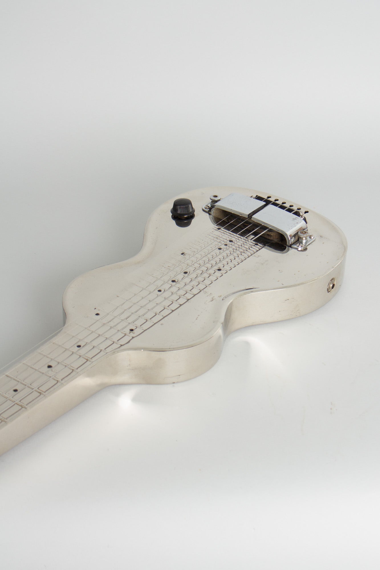 Rickenbacker Silver Hawaiian Lap Steel Electric Guitar (1937)