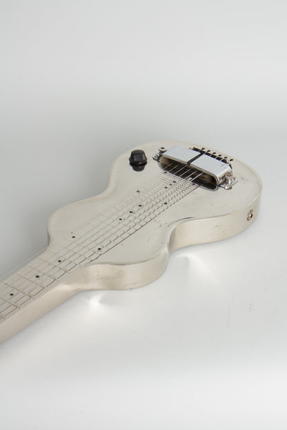 Rickenbacker Silver Hawaiian Lap Steel Electric Guitar (1937)