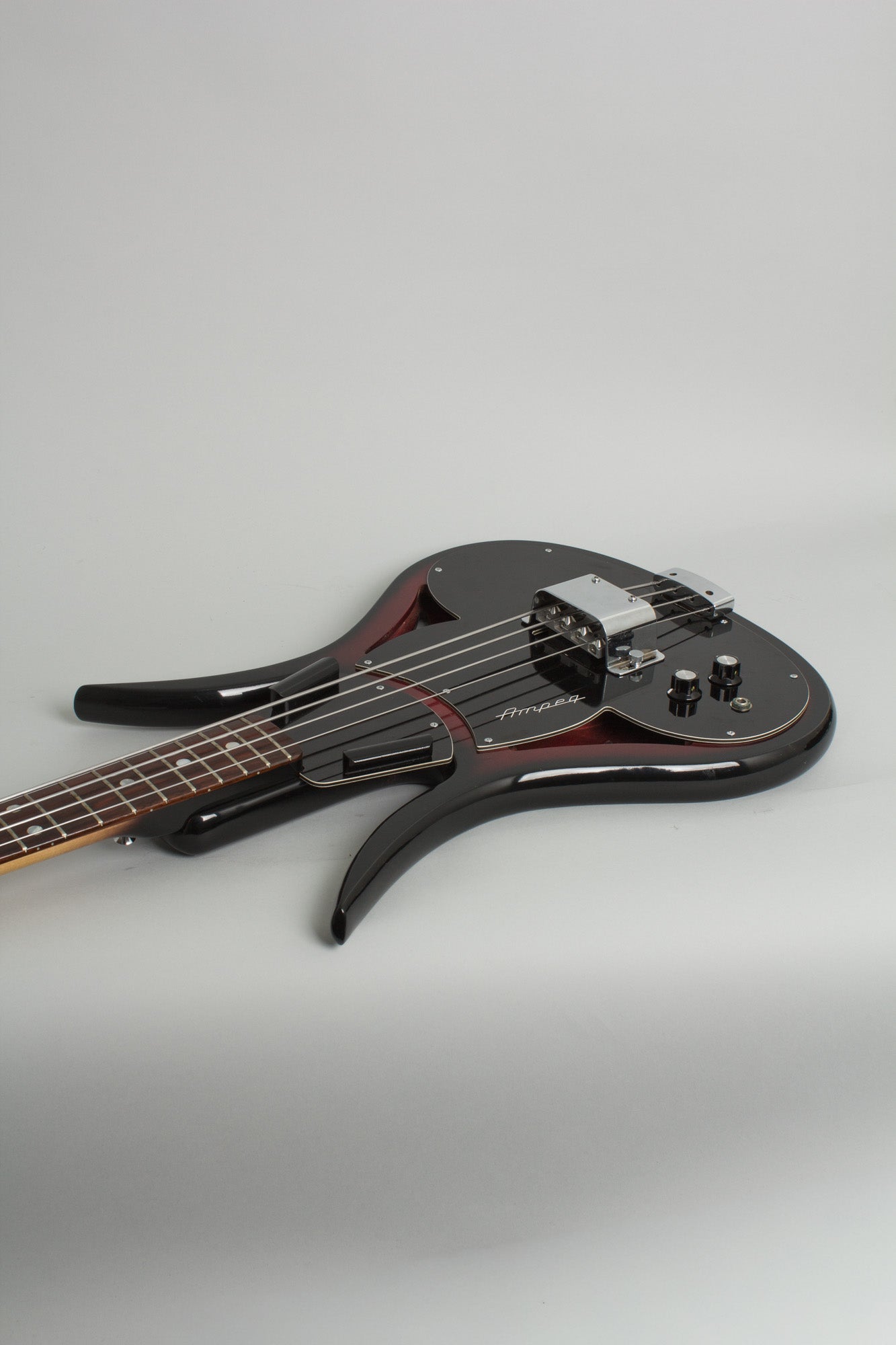 Ampeg ASB-1 LEFT HANDED Electric Bass Guitar (1967)