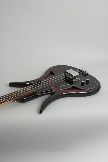 Ampeg ASB-1 LEFT HANDED Electric Bass Guitar (1967)