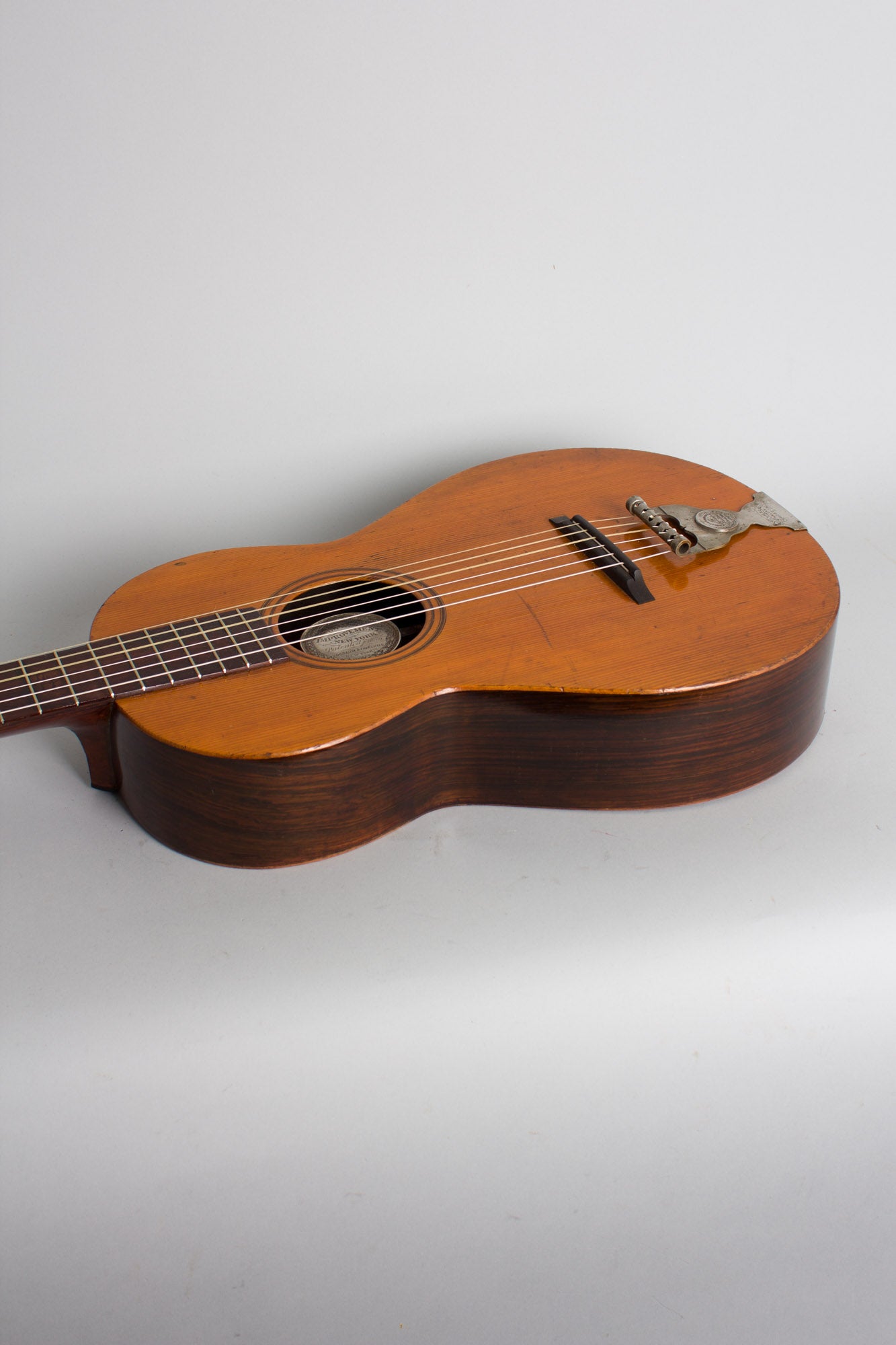 John C. Haynes Wm. B. Tilton Style # 0 Flat Top Acoustic Guitar (1875)