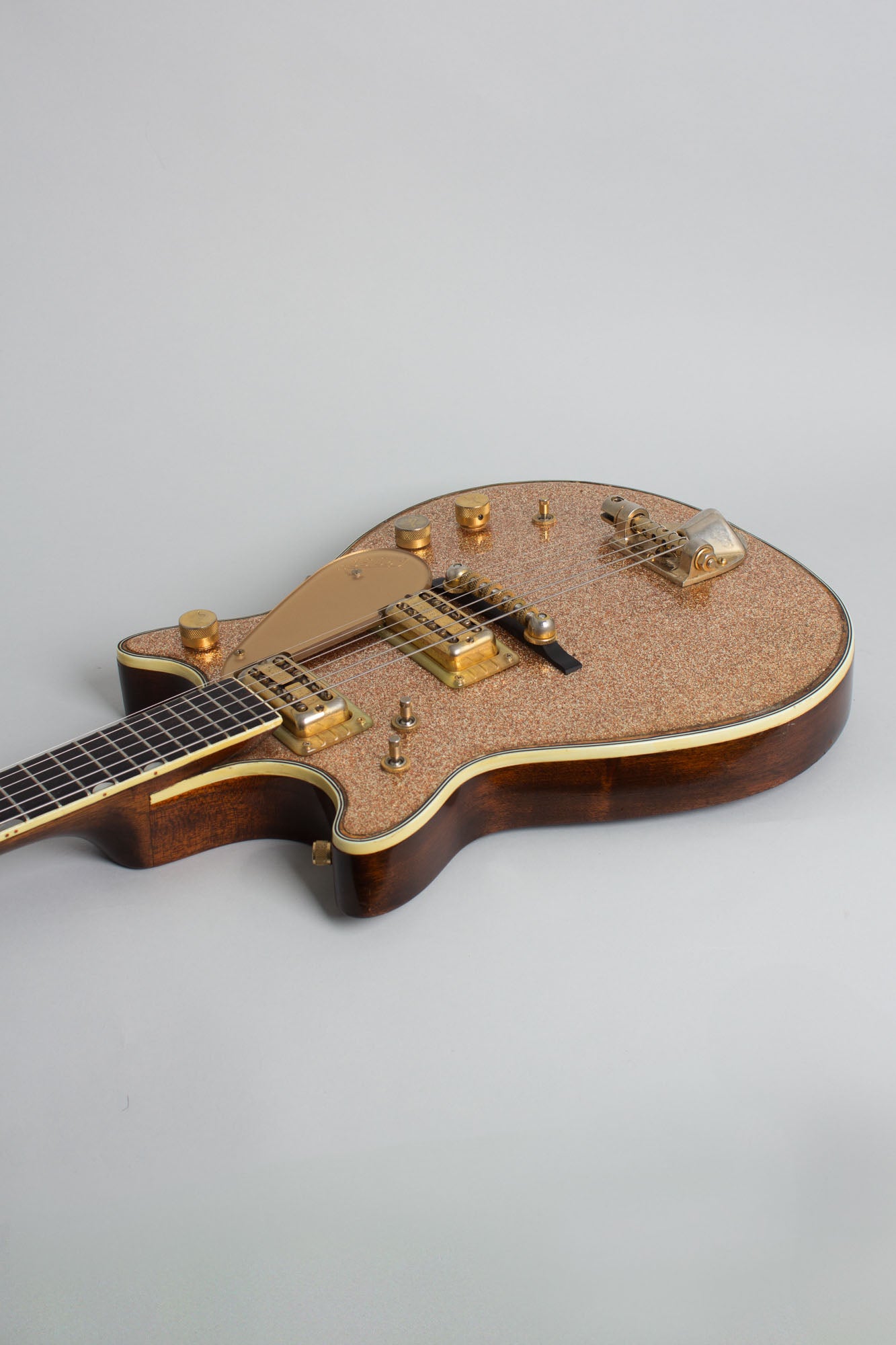 Gretsch PX-6129 Champagne Sparkle Jet Semi-Hollow Body Electric Guitar (1962)