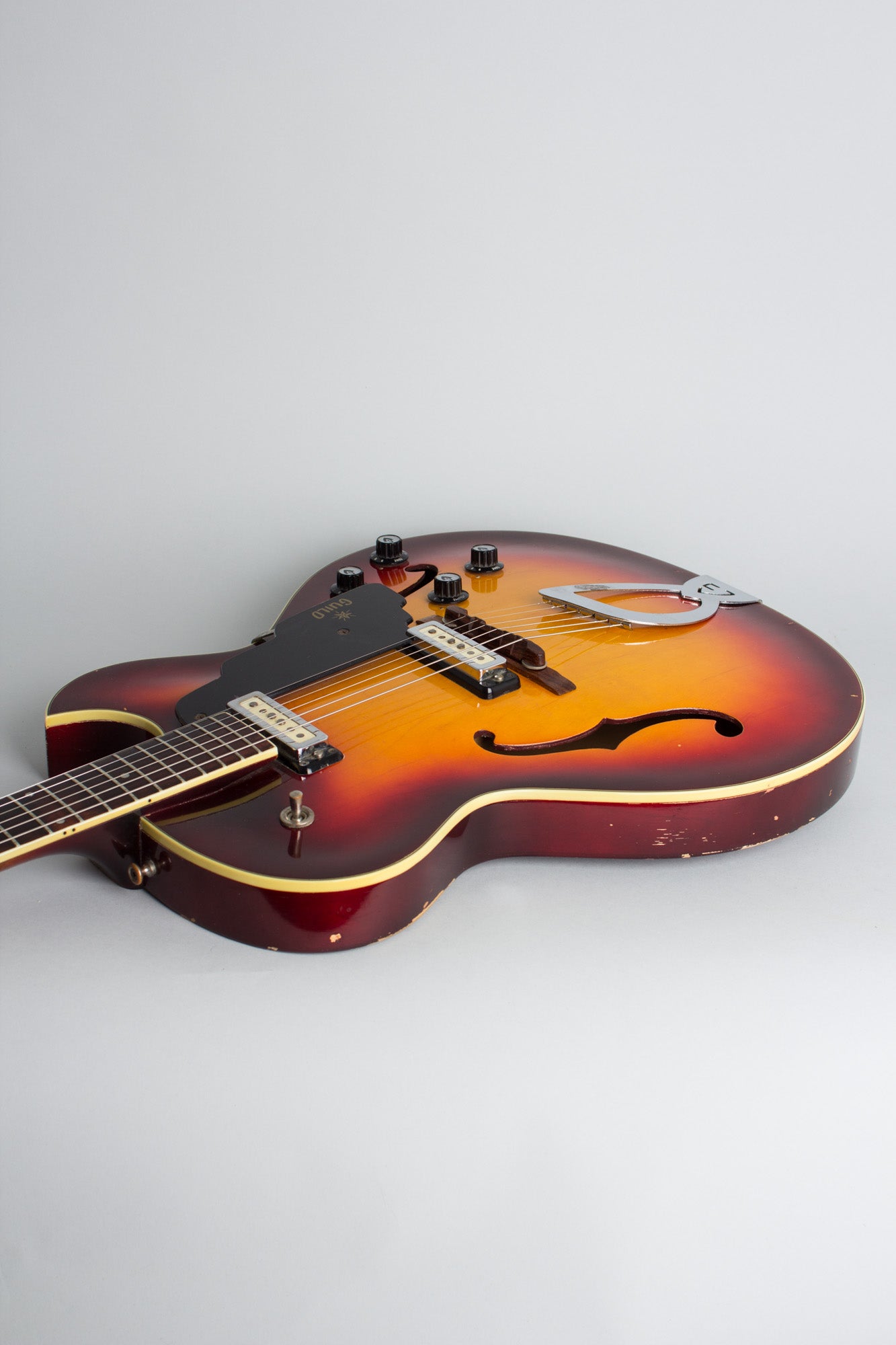 Guild T-100D Thinline Hollow Body Electric Guitar (1965)