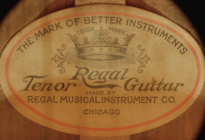 Regal Professional Flat Top Tenor Guitar (1928)