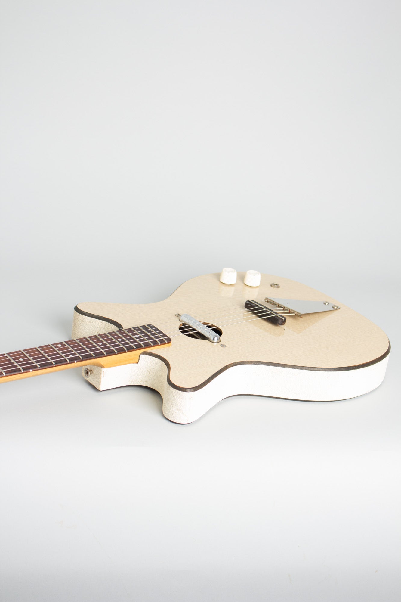 Danelectro Convertible Model 5015 owned by Vinnie Bell Thinline Hollow Body Electric Guitar (1966)