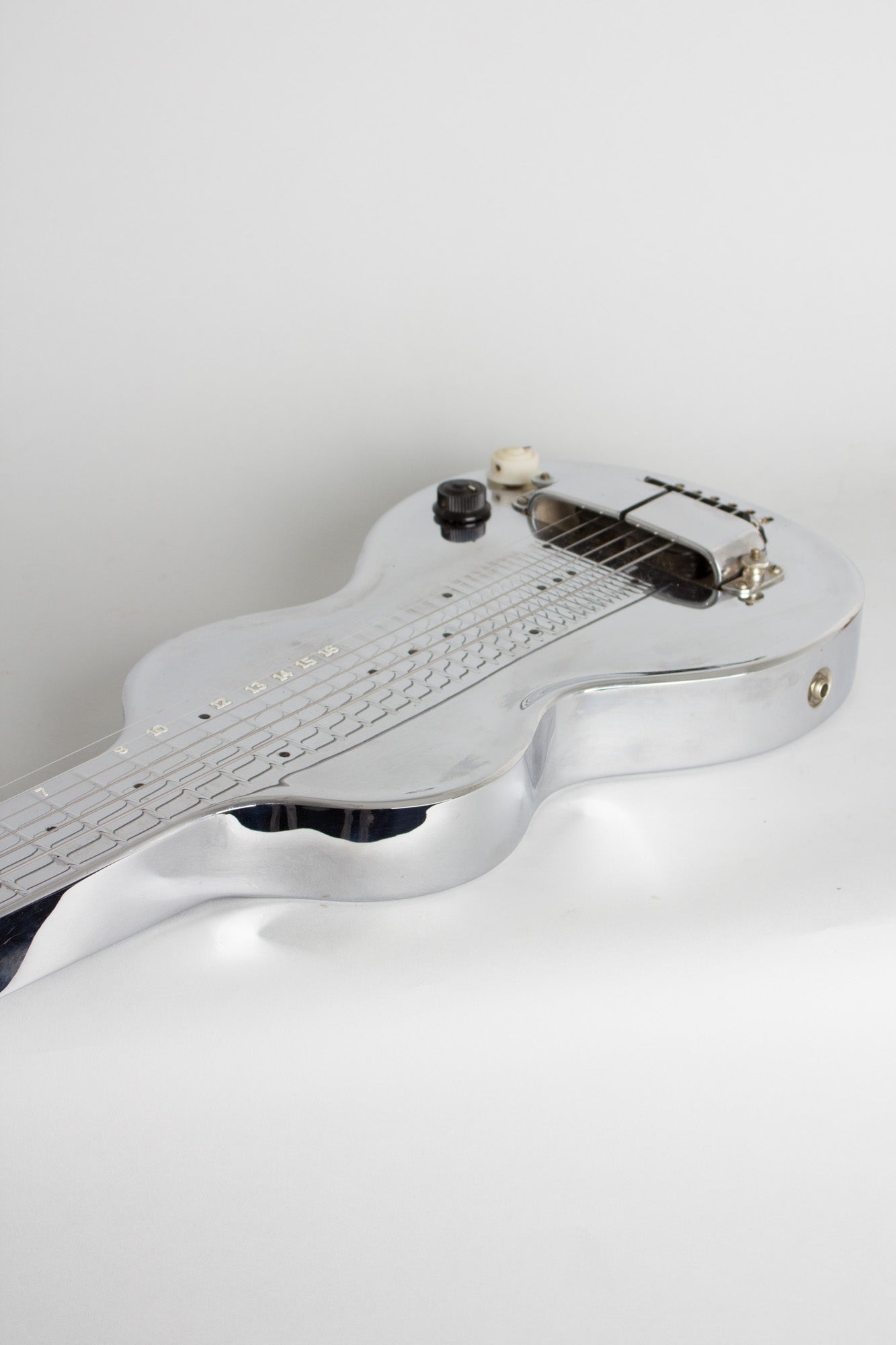 Rickenbacker Silver Hawaiian Lap Steel Electric Guitar (1939)
