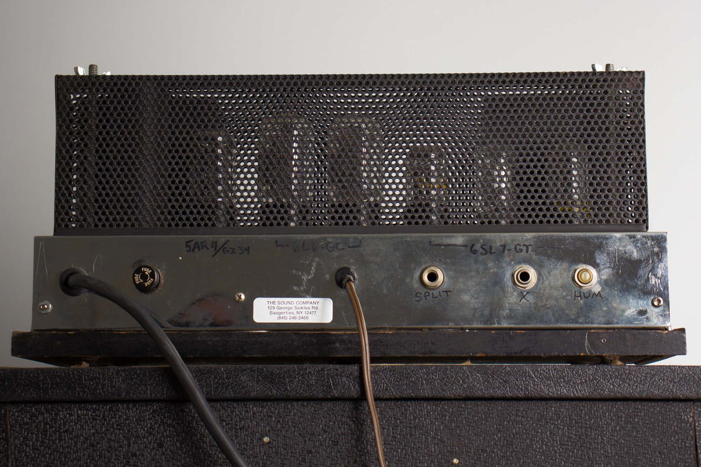Ampeg B-15 Previously Owned by Steve Knight of Mountain Tube Bass Amplifier (1968)