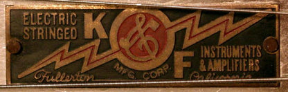 K & F Lap Steel Electric Guitar (1945-6)