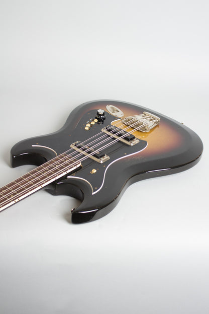 Hagstrom 8-String Bass H-8 Solid Body Electric Bass Guitar (1968)