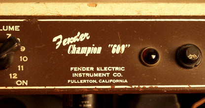 Fender Champion ""600"" Tube Amplifier (1950)
