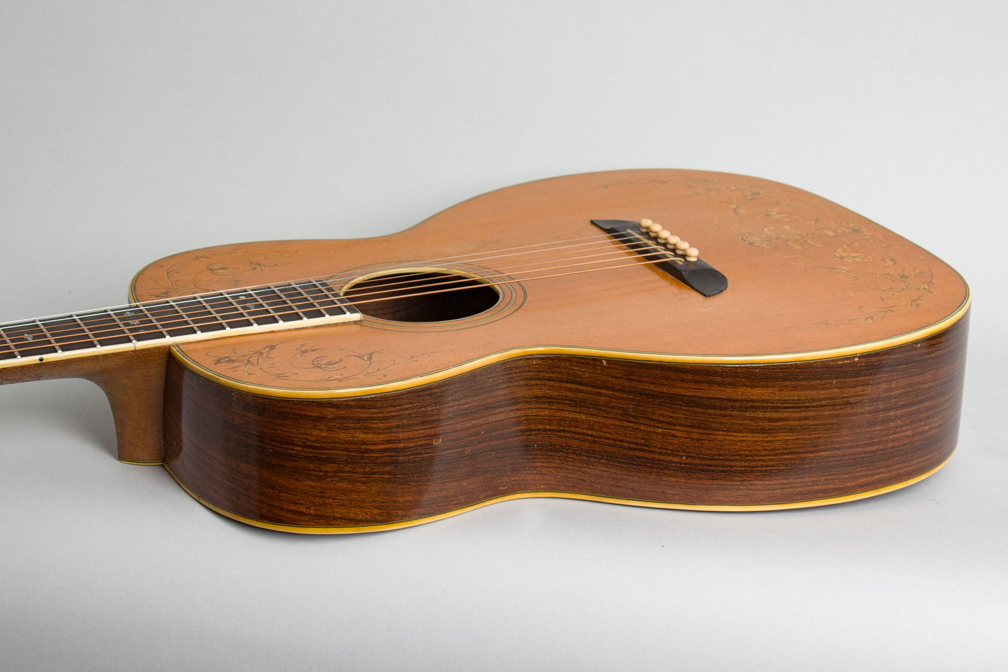 Washburn Model 5238 Deluxe Flat Top Acoustic Guitar (1930)