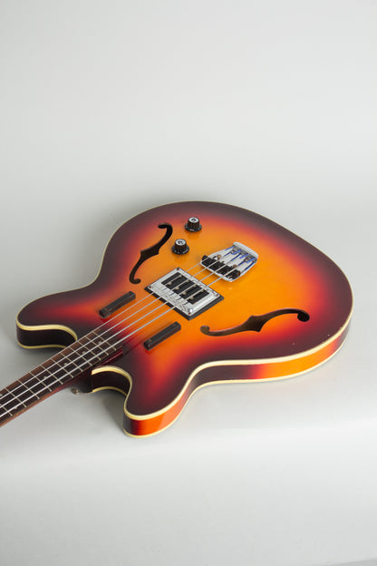Guild Starfire Bass Semi-Hollow Body Electric Bass Guitar (1965)