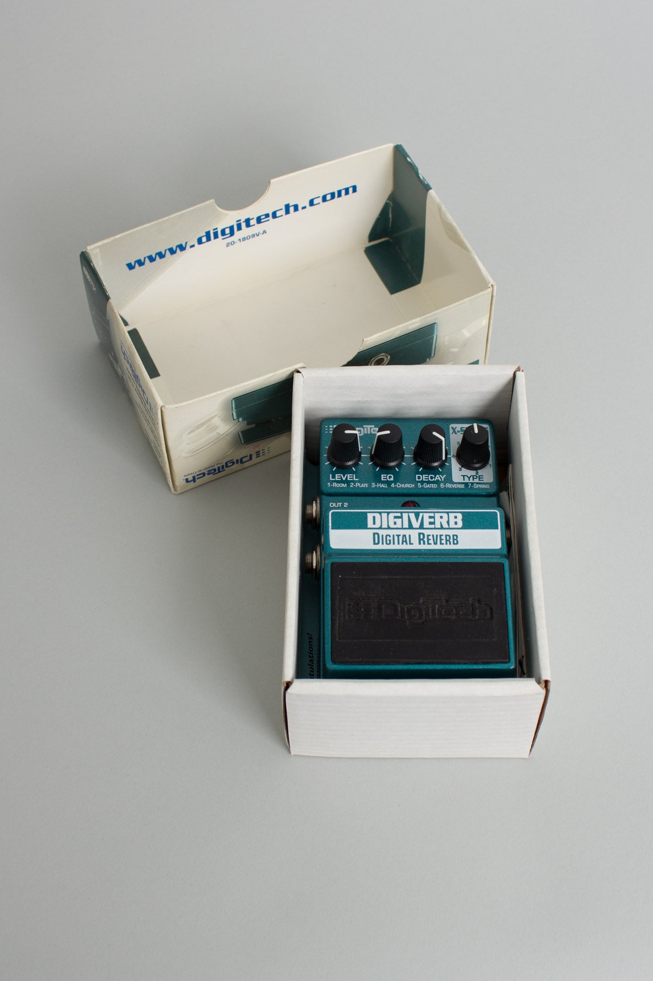 Digitech Digiverb Owned and Used by Tom Verlaine Reverb Effect (2000)