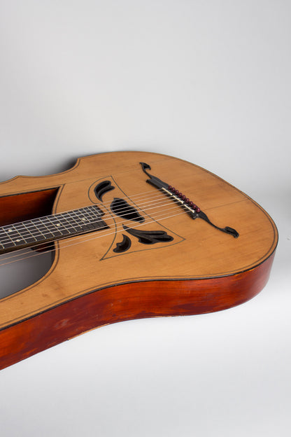 Luigi Mozzani Lyre Harp Guitar (1905)