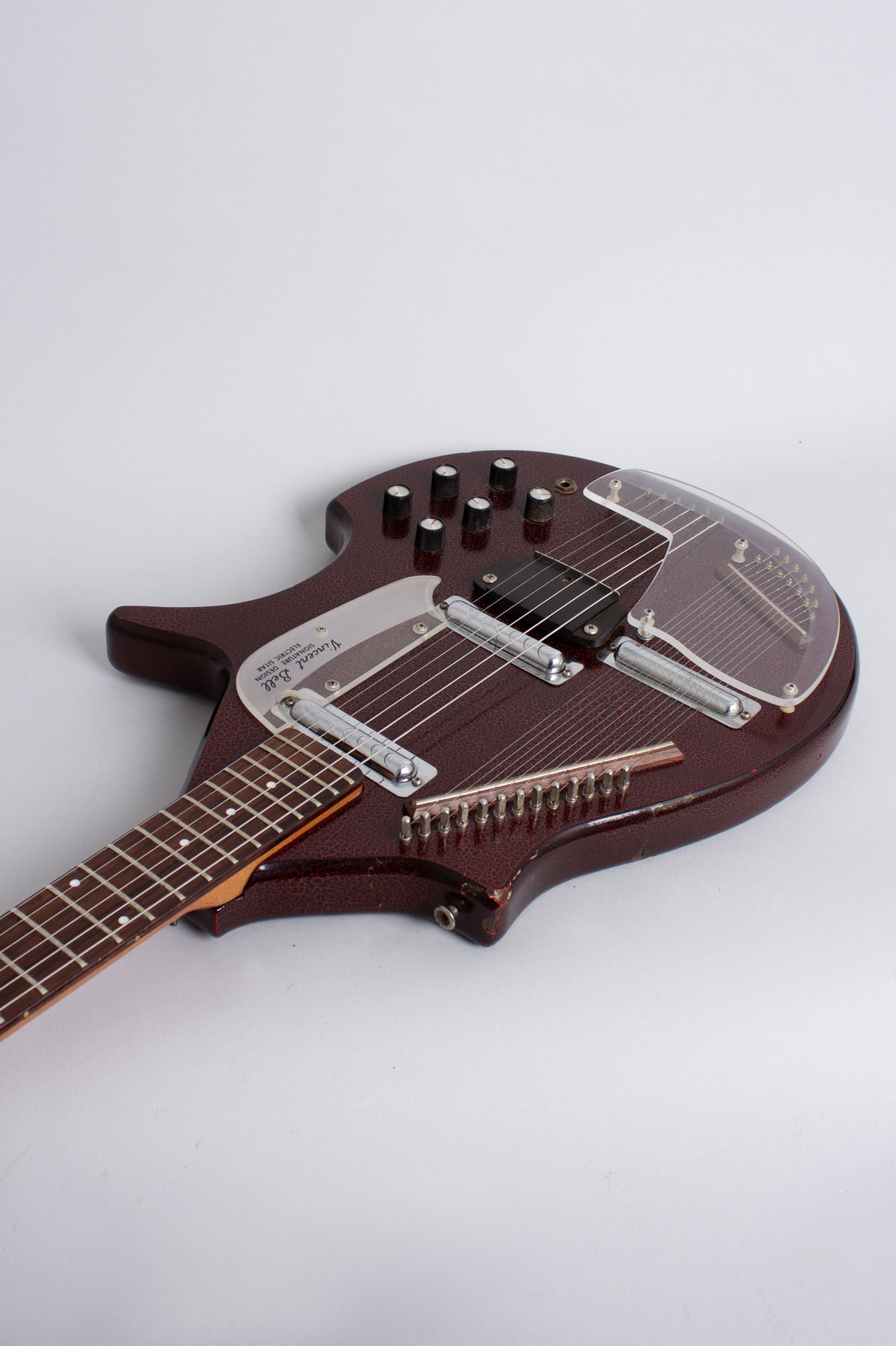 Danelectro Coral Vincent Bell Sitar Semi-Hollow Body Electric Guitar (1968)