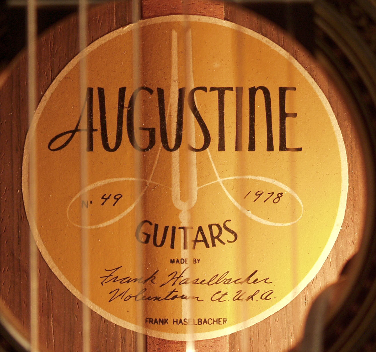 Augustine Haselbacher Classical Guitar (1978)