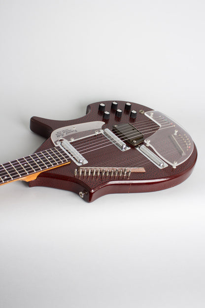 Danelectro Coral Sitar Semi-Hollow Body Electric Guitar (1967)
