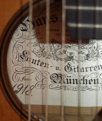 Hans Raab Viennese Classical Guitar (1918)