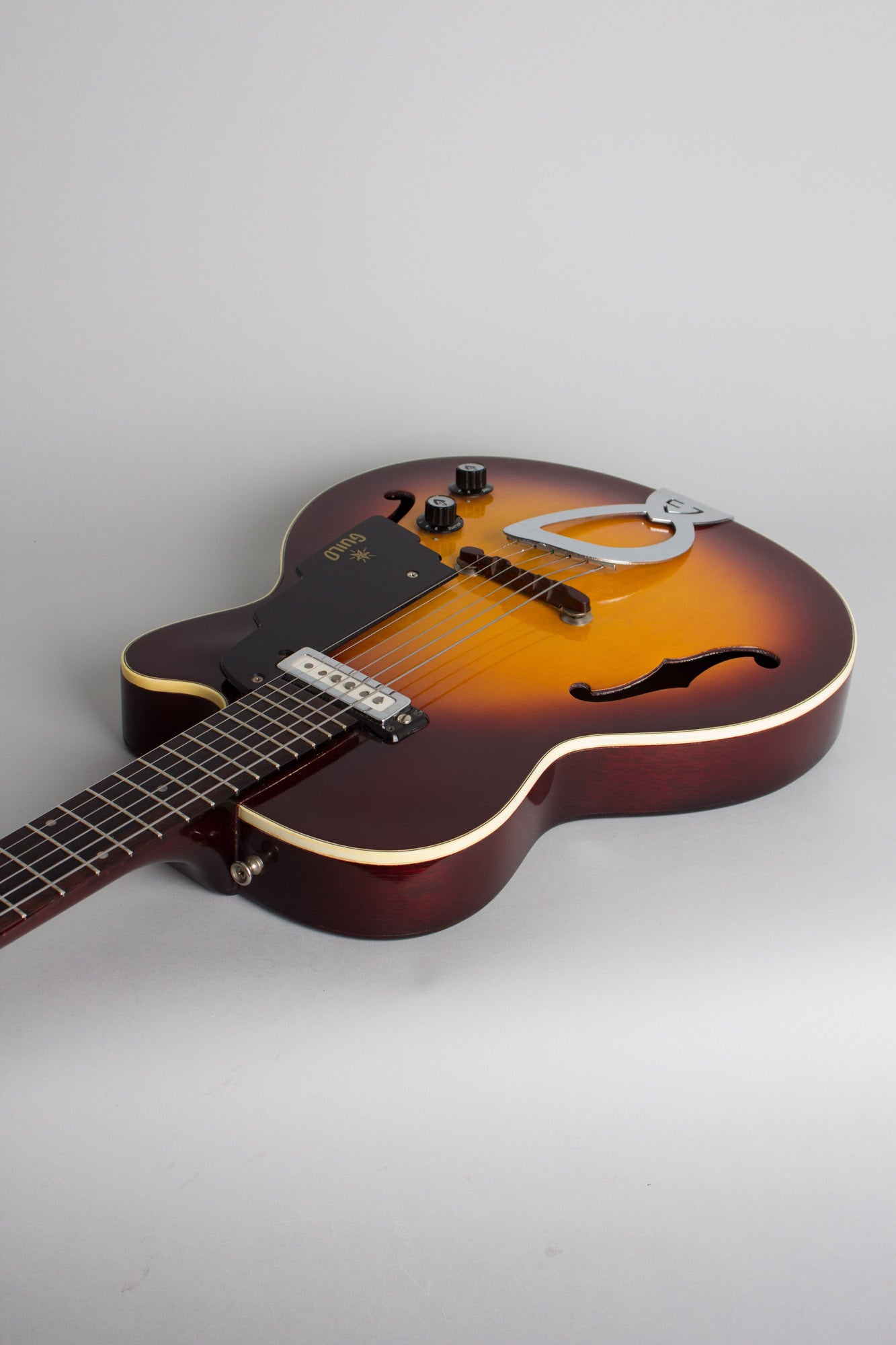 Guild M-65 SB Thinline Hollow Body Electric Guitar (1966)