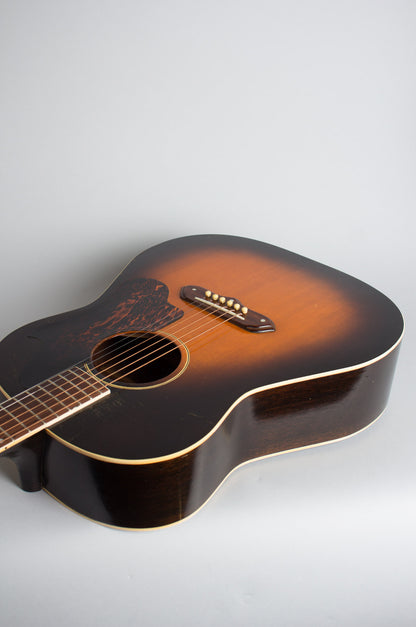 Gibson Recording King Ray Whitley Jumbo Model 1028 Flat Top Acoustic Guitar (1940)