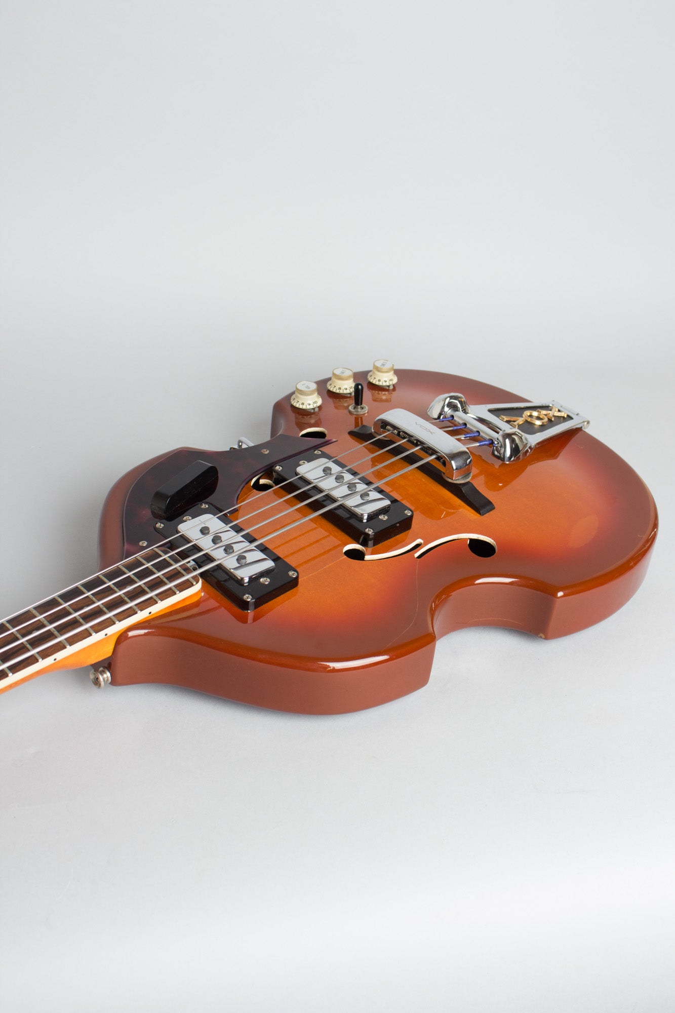 Vox Spyder IV Hollow Body Electric Bass Guitar (1968)