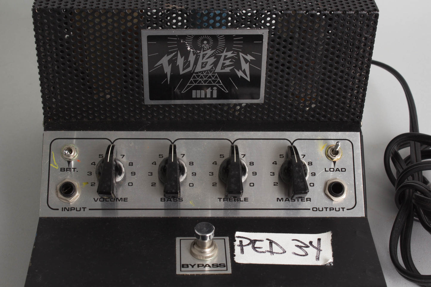 MTI Tubes Owned and Used by Tom Verlaine Overdrive Effect (1980)
