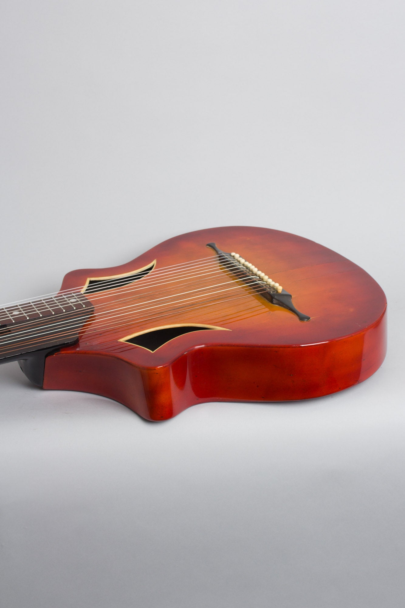 unlabelled Wappen 15 Course Contra Bass Harp Guitar (1900s)