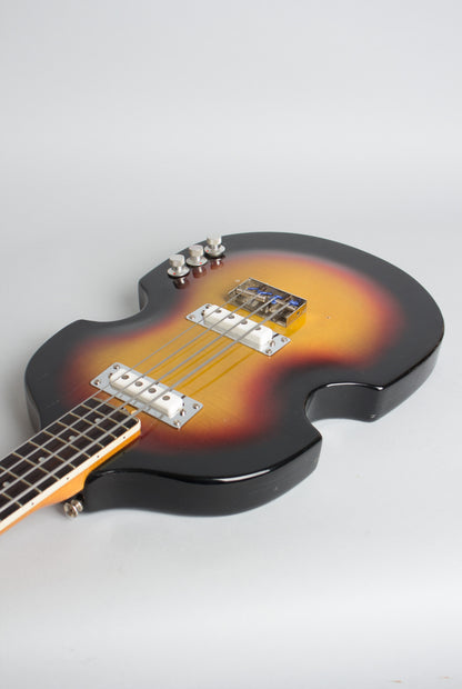 Vox V-232 Violin Bass Solid Body Electric Bass Guitar (1965)