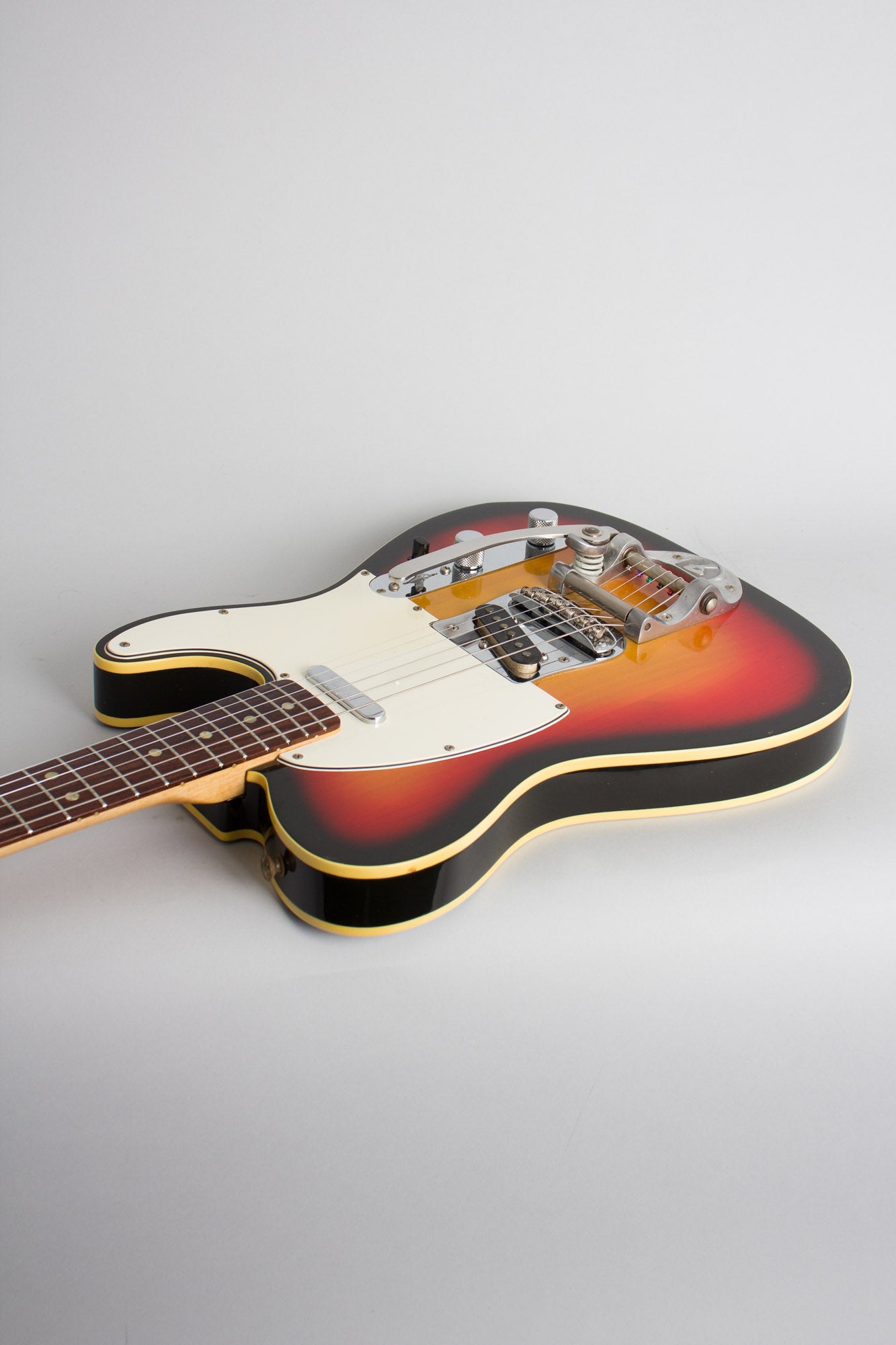 Fender Telecaster Custom with Bigsby Solid Body Electric Guitar (1968)