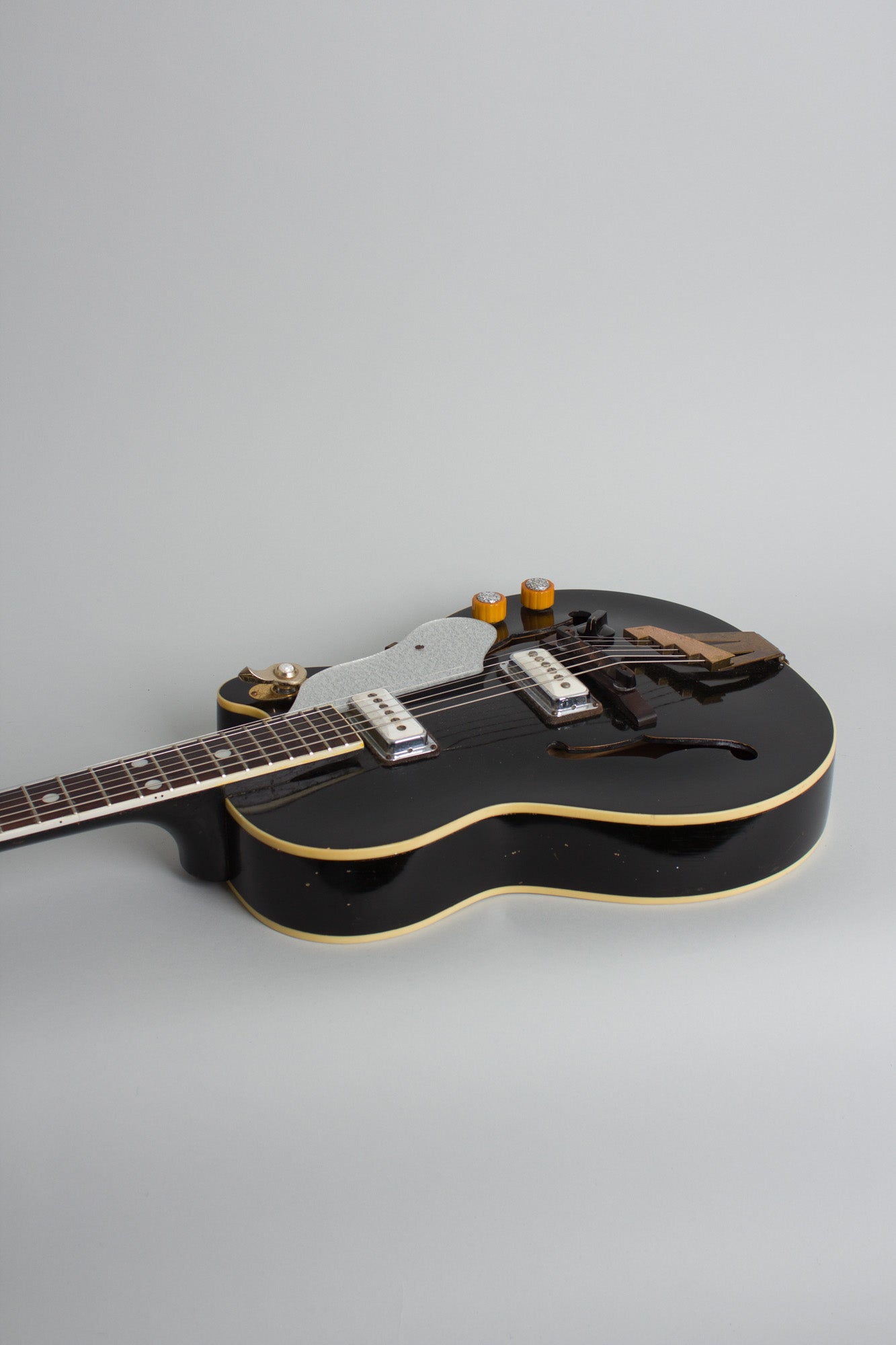 Premier Bantam Deluxe E-706 Arch Top Hollow Body Electric Guitar (1960)