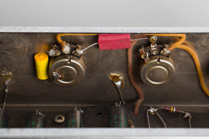 Fender White Model 80 Tube Amplifier (1961)